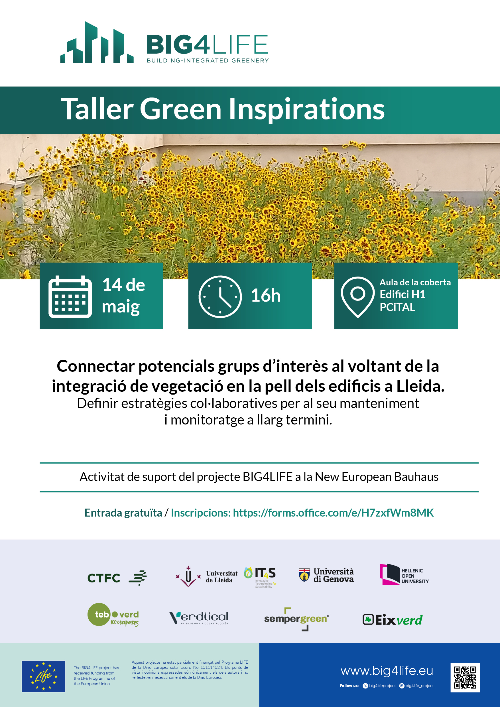 Green Inspiration Workshop – Lleida