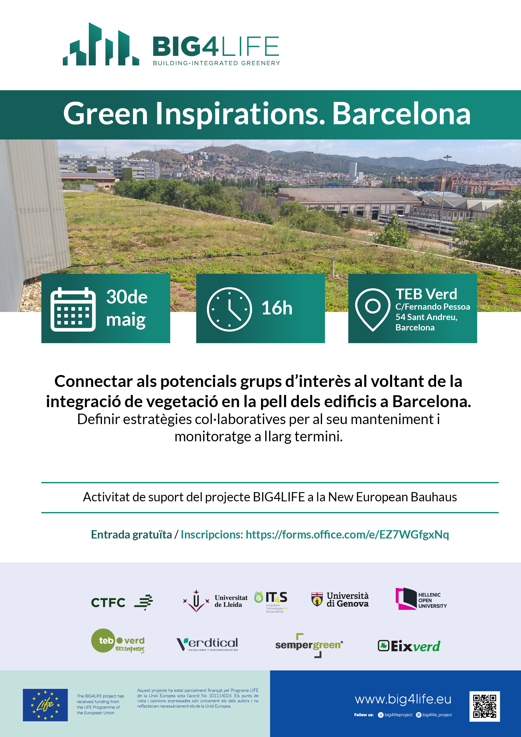 Green inspiration Workshop – Barcelona